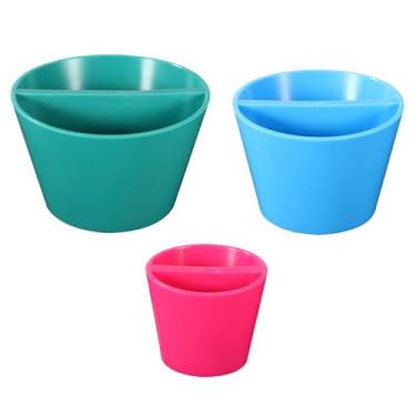 Imagem de 3 peças Ferramenta de cerâmica de cone de aro, 3 tamanhos de cone modelador de aro de cerâmica impresso em 3D ferramentas de fixação de aro de cerâmica modelador de aro ferramenta de modelagem de