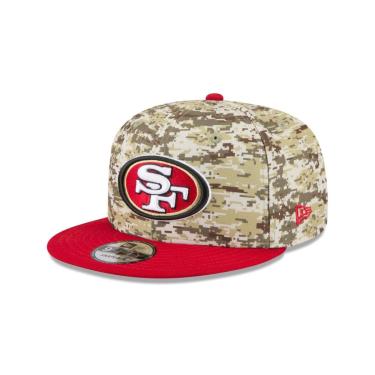 Imagem de BONE NEW ERA 9FIFTY SAN FRANCISCO 49ERS NFL SALUTE SERVICE 2025 MILITAR-Masculino