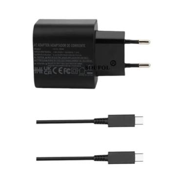 Imagem de Carregador Rápido De 60W USB Tipo C Fonte De Alimentação Para NS Switc