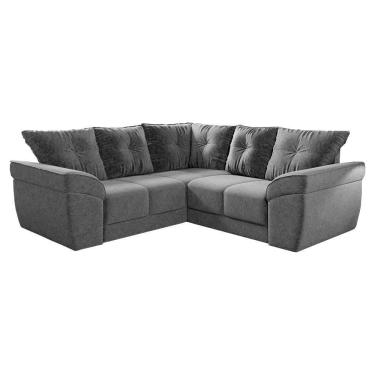 Imagem de Sofá De Canto Moscou Cinza Cinza