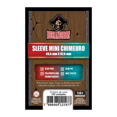 Imagem de Sleeve Mini Chimeuro (43,5 x 67,5mm) - Bucaneiros