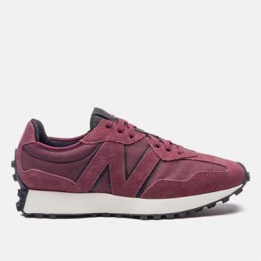 Imagem de Tênis New Balance 327 V1, Vinho, 38