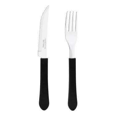 Imagem de Kit 12 Peças Faqueiro Jogo de Talheres Inox Leme Tramontina