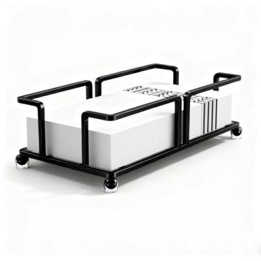 Imagem de Suporte de guardanapo de banheiro Suporte de toalha de papel de banheiro Suporte de toalha de hóspede de banheiro Bandeja para suporte de guardanapo de banheiro Toalhas de hóspedes descartáveis