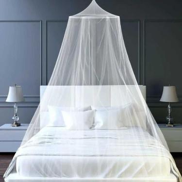 Imagem de Tela Mosquito Mosqueteiro Teto Camas Casal Solteiro Berço - Armarinhos