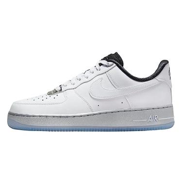 Imagem de Nike Tênis feminino Air Force 1 '07 SE, Branco/Branco-Metálico Prata, 7.5 Wide