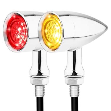 Imagem de Eagwinger Indicador de pisca-pisca SMD com luz âmbar branca (cromada e traseira)