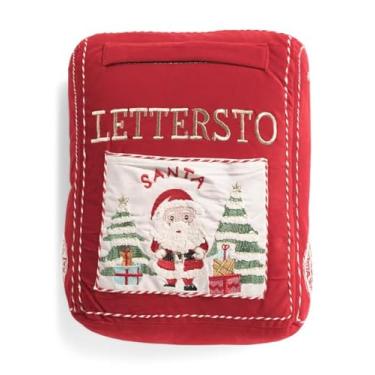 Imagem de cupcakes and cashmere Almofada decorativa Letters to Santa 33 x 45 cm