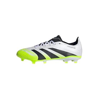 Imagem de adidas Tênis unissex League Firm Multi Ground, Branco/preto/limão lúcido, 38 BR