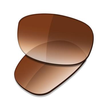 Imagem de SAUCER Lentes de reposição premium para óculos de sol Oakley Disguise OO2030 High Defense - Marrom dégradé
