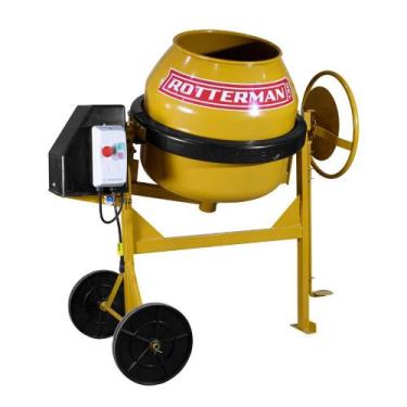 Imagem de Betoneira 130 litros Com Motor Monofásico e Chave Elétrica NR12 (220V)