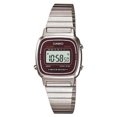 Imagem de Relógio Casio Vintage La670wa-4df Prata Feminino