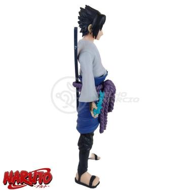 Imagem de Brinquedo Action Figure Sasuke Uchiha Shippuden 18Cm Colecionável Universo Ninja Ultimate