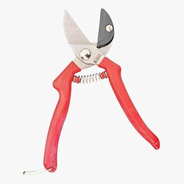 Imagem de Tesoura Poda tipo Bigorna Carpa 21cm Com Mola Helicoidal e Porca Auto-
