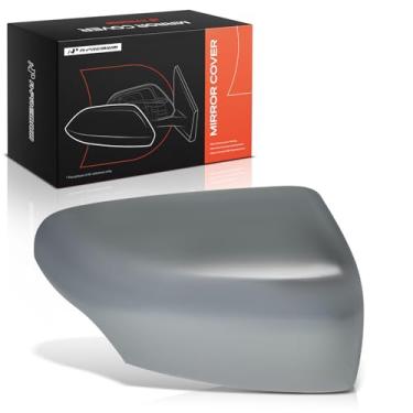 Imagem de A-Premium Tampa do espelho retrovisor do lado do passageiro - compatível com Ford Ranger 2019 2020 2021 2022 2023 - cromada, com furo de seta