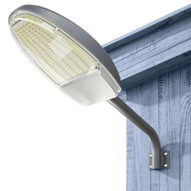 Imagem de Luminária LED Para Estacionamento 2.500 Lm Com Fotocélula — Super Brilhante, IP65 À Prova D'água, Iluminação Externa Para Ruas, Estádios, Pátios E Áreas Comerciais(Pure White,1PC)