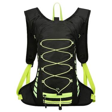 Imagem de Mochila de hidratação para caminhadas - Bolsa para bicicleta de grande capacidade | Mochila de água respirável para caminhadas, bolsa de ginástica ajustável para snowboard, ciclismo,