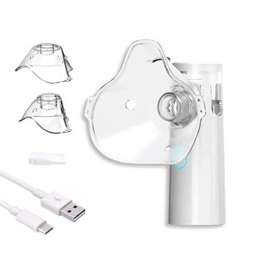 Imagem de Inalador Portátil Ultrassônico Adulto Infantil USB e Pilha