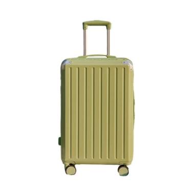 Imagem de Mala, bolsa portátil, bolsa portátil, tipo zíper, portátil, embarque, anti-roubo, hastes de puxar de vários níveis, rodas duplas, resistente a impactos, rotação de 360 graus, com chave, viagem e