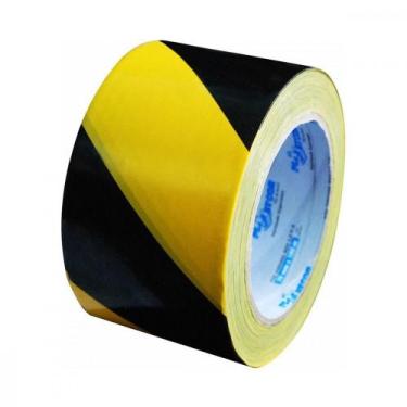 Imagem de Fita Zebrada Plastcor Para Sinalizacao 200M