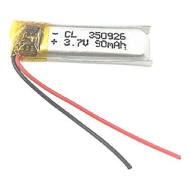Imagem de Bateria 3.7v 90mah 3,5mm X 09mm X 26mm 2 Fios 350926 - BGB ENERGY BATT