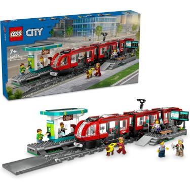 Imagem de Lego City - Bonde E Estação Do Centro Da Cidade 60423