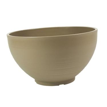 Imagem de Fenteer Vaso de Jardim, Vaso de Plantas Flutuante, Ornamento de Bonsai, Presente, Vaso Hidropônico, Vaso de Plantas Aquáticas para Escritório, Ambiente Extern, Amarelo terroso