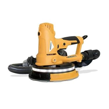 Imagem de Lixadeira de Parede 127V MLP 710 LED – 710W | LED Integrado, Sucção Interna, 6 Lixas Inclusas, Velcro Rápido, Cabeça Articulada e Cabo Ergonômico – Ideal para Gesso, Teto e Parede