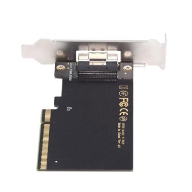 Imagem de Xiwai Adaptador externo Slimline 8X SFF-8654 74Pin para PCIE Express 3.0 Raid Card PCIE4.0 VROC Raid0 Hyper adaptador para placa gráfica SSD eGPU de alta velocidade com suporte de perfil baixo