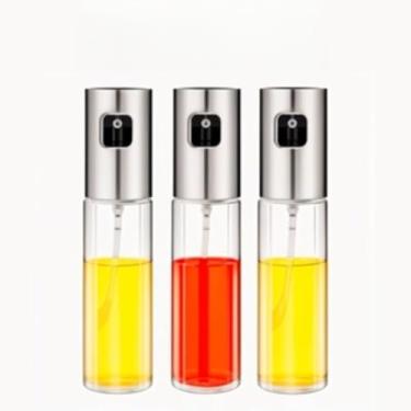 Imagem de Pulverizador Com Jarro Selado, Adequado Para óLeo, Molho de Soja, Vinagre e LíQuidos Semelhantes, Ideal Para Uso Na Cozinha.(3 Peças)