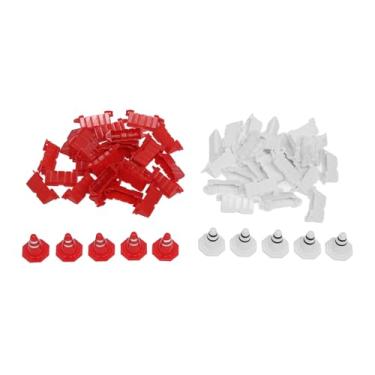 Imagem de Ainoli 50pcs RC Car Racing Road Barreira de plástico portátil 10pcs RC Racing Traffic Road Cones para treinamento