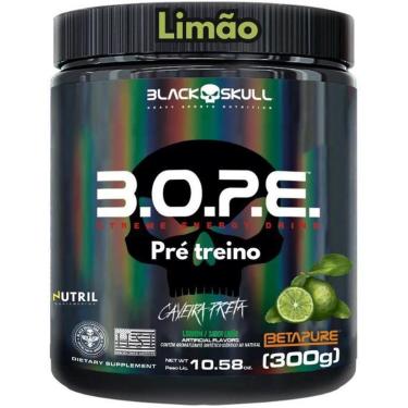 Imagem de Pré Treino BOPE Black Skull 300g B.O.P.E. Explosão de Energia e Performance Musculação-Unissex