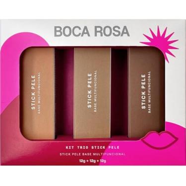 Imagem de BOCA ROSA KIT TRIO STICK PELE MEDIO ESCURO 25/39/46