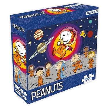 Imagem de Aquarius Quebra-cabeça Peanuts Artemis de 1000 peças – Quebra-cabeça Snoopy Space para adultos e crianças, oficialmente licenciado Peanuts colecionável