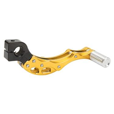 Imagem de Generic Pedal de Partida de Liga de Alumínio Durável para Scooter de Motocicleta, Melhora o Desempenho Estável, Ajuste Universal (Amarelo Dourado)