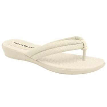 Imagem de Chinelo Feminino Off White Piccadilly 500401-22-Feminino