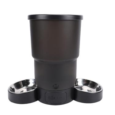 Imagem de GLOGLOW Alimentador Automático para Cães Alimentador Automático para Gatos WiFi, Dispensador Inteligente de Alimentos para Animais de Estimação para 2 Gatos Design à Prova de Umidade para Uso