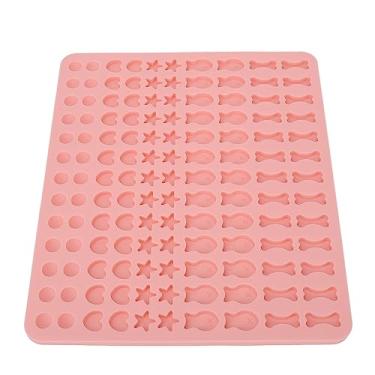 Imagem de Cryfokt Molde de Cozimento de Silicone Criativo Coração Osso Estrela Forma de Peixe Molde de Doces para Biscoitos Gelatina Guloseimas de Cachorro Fácil de Limpar Diversão DIY para Entusiastas de