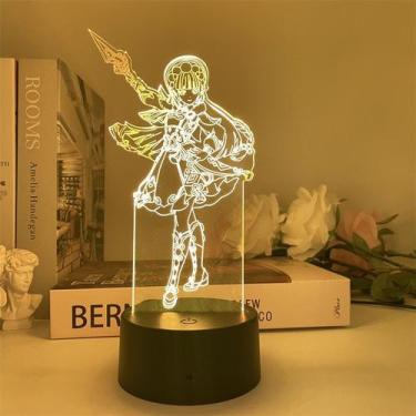 Imagem de Luz noturna LED 3D Plants vs Zombies Yuns Jins que muda de cor - Yiwei