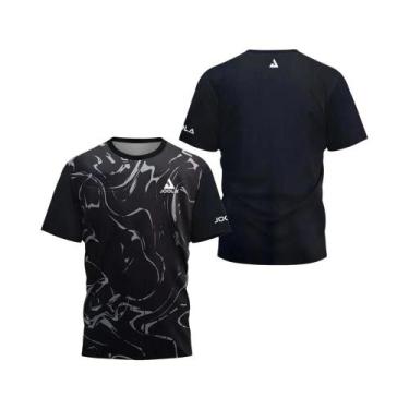 Imagem de Camiseta Esportiva Masculina De Verão Com Estampa Floral, Secagem Rápi
