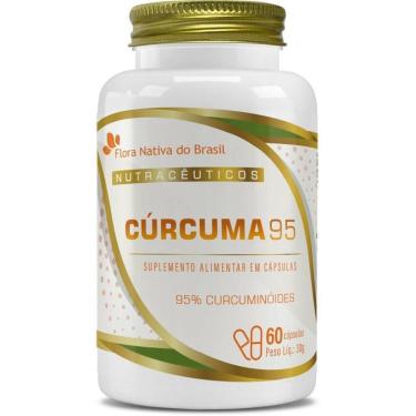 Imagem de Cúrcuma 95% Com 95% Curcuminóides 60 Cápsulas Flora Nativa do Brasil-Unissex