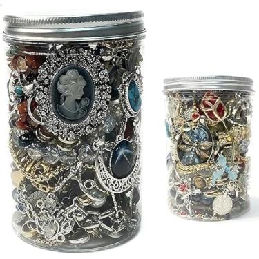 Imagem de Conjunto de jarras de joias misteriosas requintadas - Caixa de joias surpresa de 30 peças para o Dia dos Namorados para mulheres, conjunto de presente moderno (colar, brincos, anéis, kracelet