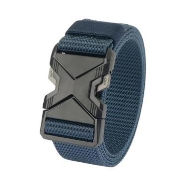 Imagem de Cinto Tático Ajustável Masculino Com Fivela De Liberação Rápida Para T