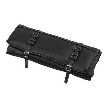 Imagem de simhoa Saco de dormir RC Adventures, item colecionável autêntico, acessório de brinquedo para veículos criativos, ornamento para exibição de carros 1/10 D90, Preto 19.8x9.2x1cm