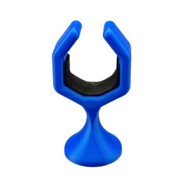 Imagem de simhoa Apoio de mão para taco de bilhar, suporte fácil de usar para estabilizador de mesa de bilhar, Azul
