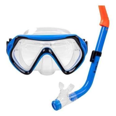 Imagem de Kit Mergulho Máscara E Snorkel Vollo Infantil Natação Junior-Unissex