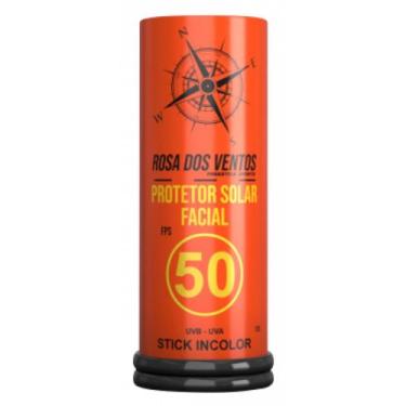 Imagem de Protetor solar facial stick incolor fps50 12 g - Rosa dos Ventos