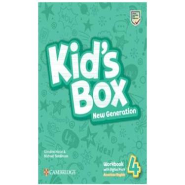 Imagem de Kids box new generation 4 workbook with digital pack american english 