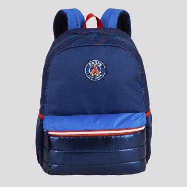 Imagem de Mochila G PSG Plus Stripes Juvenil Azul-Unissex