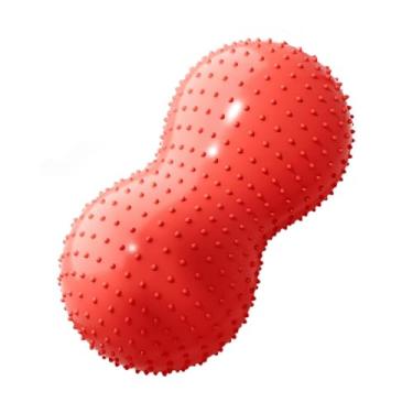 Imagem de Aymzbd Bola de Ginástica com Bomba, Bola de Equilíbrio E para Sentar, Ideal para Academia em Casa, para Meninas E Meninos, Treinamento Infantil, Vermelho